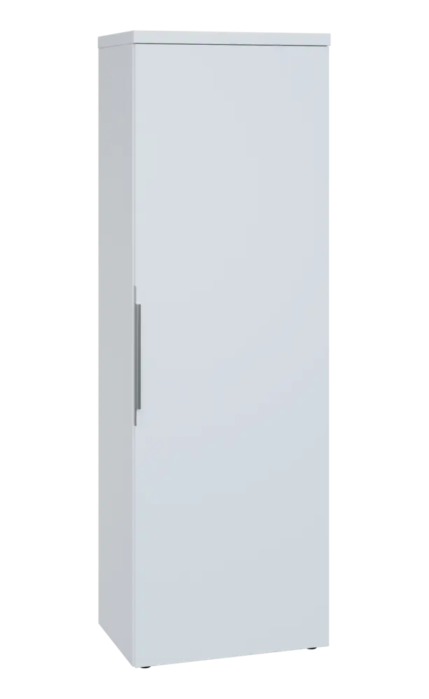 SIN 5 - 6D kancelářská skříň, 1-dveřová, pravá, 1820x600x400, bílá